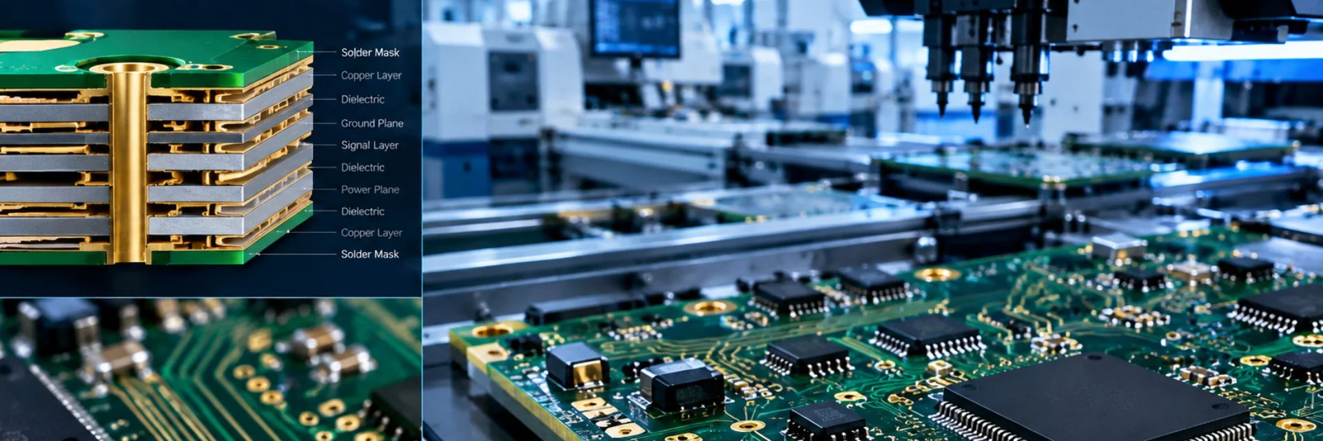 Precision PCB Fabrication and PCBA Assembly